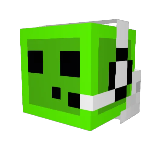 MarreMC Minecraft avatar head, 3D render