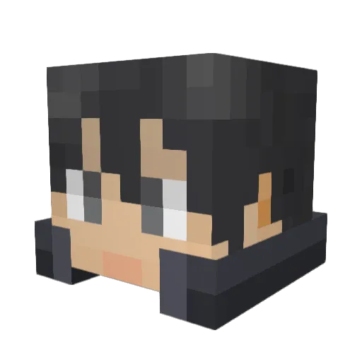 Mars020802 Minecraft avatar head, 3D render
