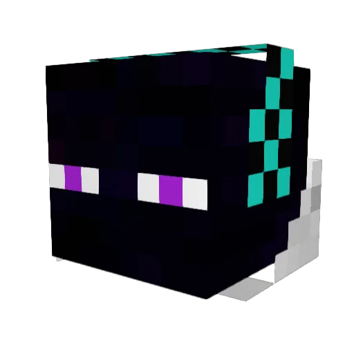 Mars1PL Minecraft avatar head, 3D render