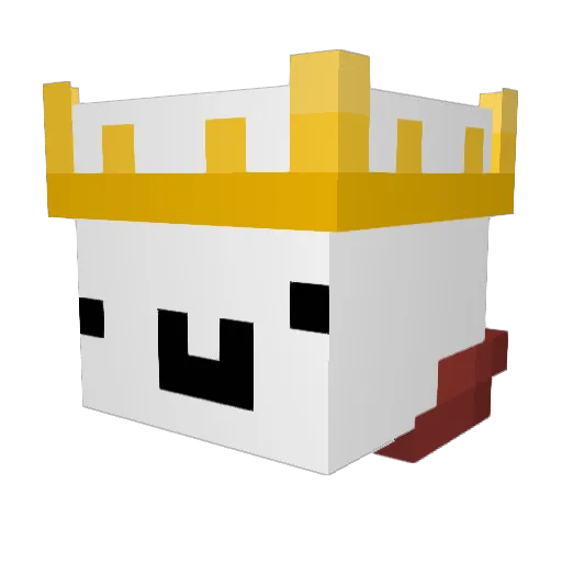 Mars2854 Minecraft avatar head, 3D render