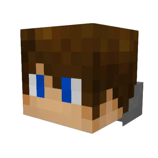 Mars6770 Minecraft avatar head, 3D render