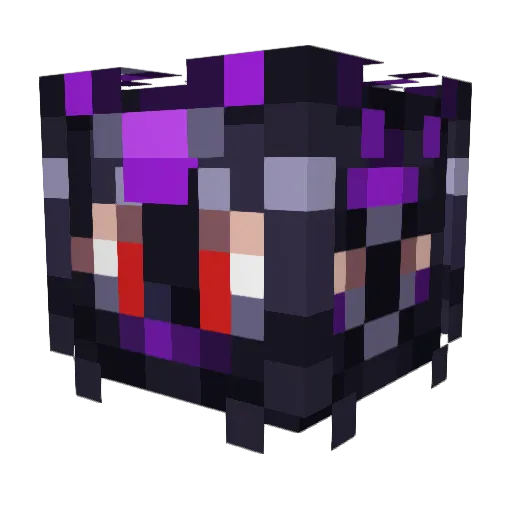 MarsBiest Minecraft avatar head, 3D render