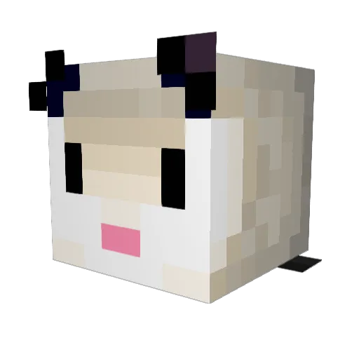 MarsFromAfar Minecraft avatar head, 3D render