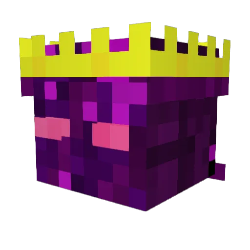 MarsGum Minecraft avatar head, 3D render