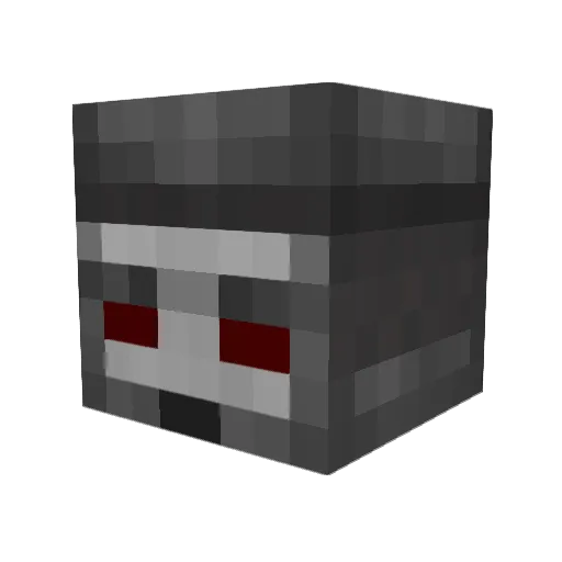 MarsMatter Minecraft avatar head, 3D render