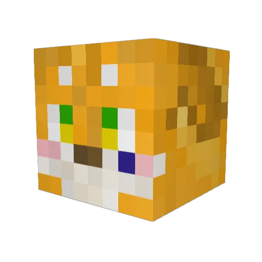 Mars_415 Minecraft avatar head, 3D render