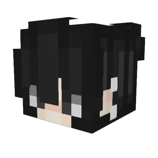 Mars_Jupiter Minecraft avatar head, 3D render