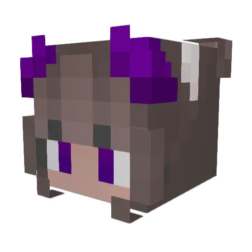 Mars_kin13 Minecraft avatar head, 3D render