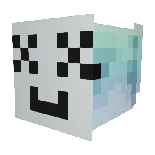 Marschmello2010 Minecraft avatar head, 3D render