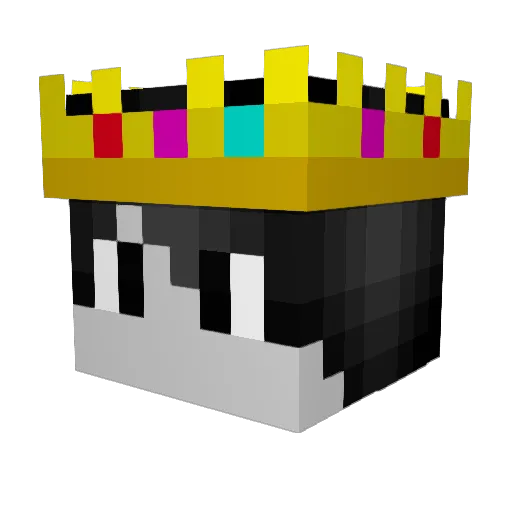 Marsfall Minecraft avatar head, 3D render