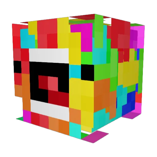 Marsh0606 Minecraft avatar head, 3D render