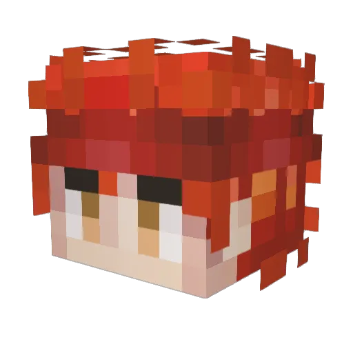Marsh0825 Minecraft avatar head, 3D render