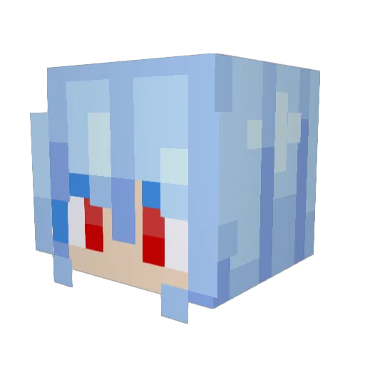 MarshAlditore Minecraft avatar head, 3D render