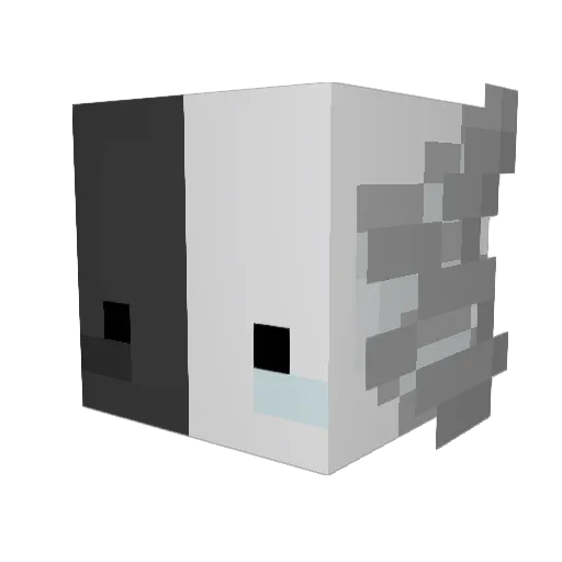 MarshGaming Minecraft avatar head, 3D render