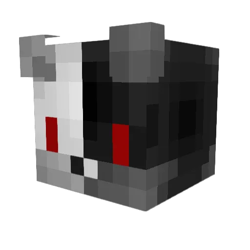 MarshallViiLL Minecraft avatar head, 3D render