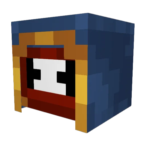 Marshgosh Minecraft avatar head, 3D render