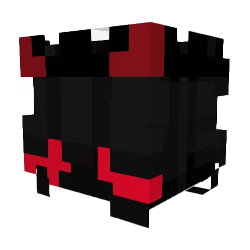Marshix Minecraft avatar head, 3D render
