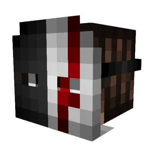 Marsjojo5 Minecraft avatar head, 3D render