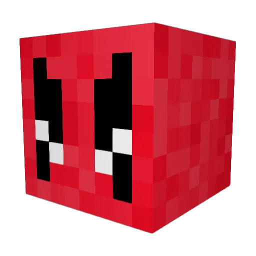 Marsmicro Minecraft avatar head, 3D render