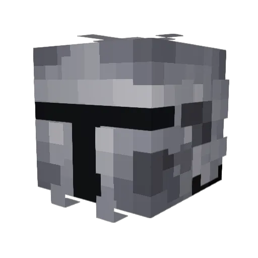 MarsssuWu Minecraft avatar head, 3D render