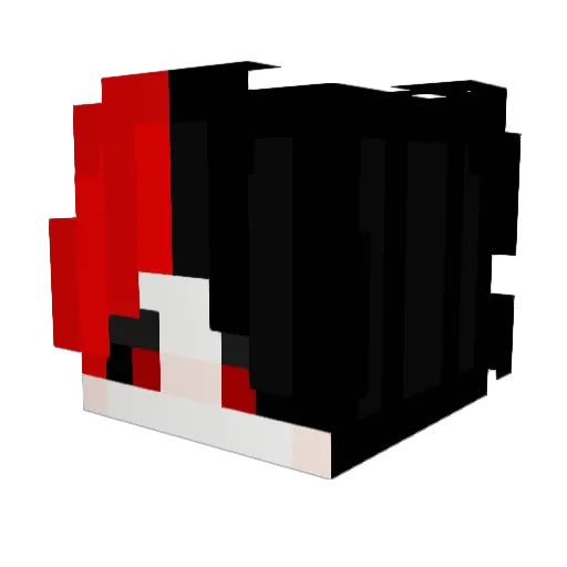 Mart420 Minecraft avatar head, 3D render