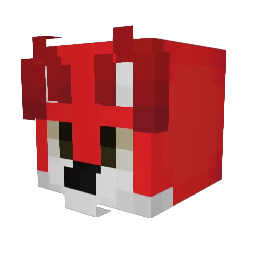 MartMart24 Minecraft avatar head, 3D render
