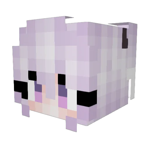 MartaPros Minecraft avatar head, 3D render