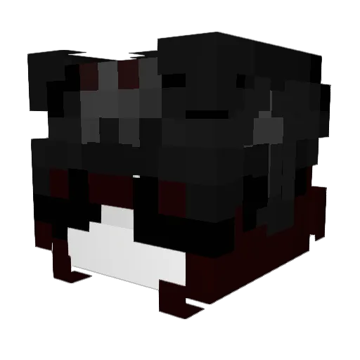Marta_cheese Minecraft avatar head, 3D render
