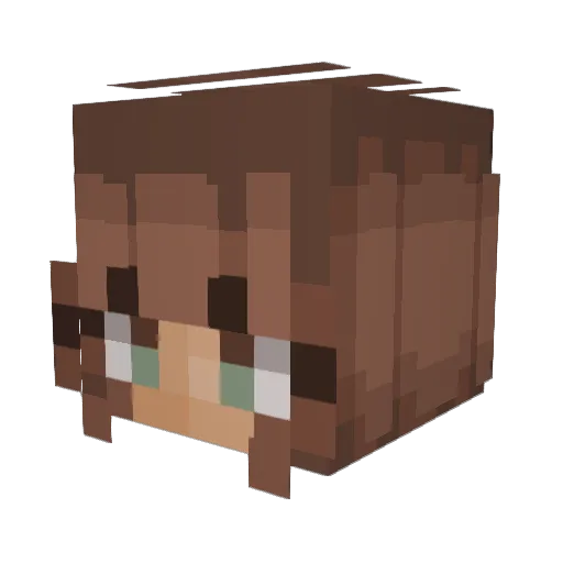 Martaa_ar12 Minecraft avatar head, 3D render