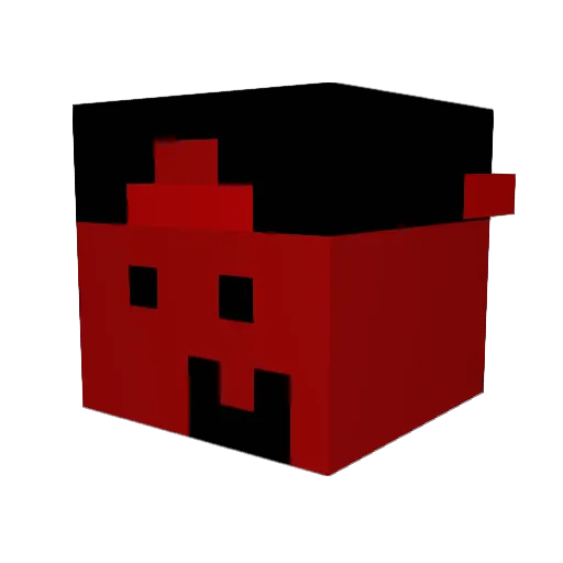 MartasLoupeznik Minecraft avatar head, 3D render