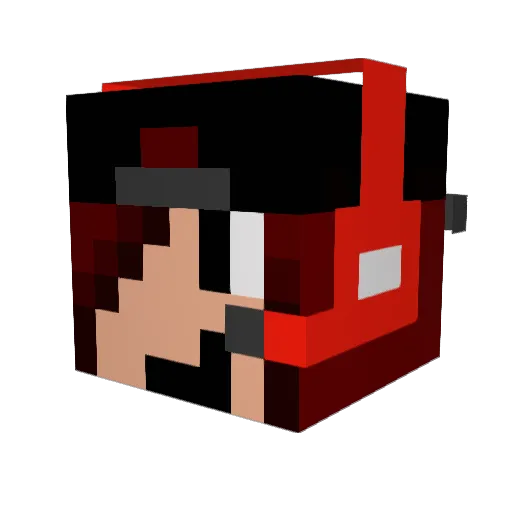 Martboy722 Minecraft avatar head, 3D render