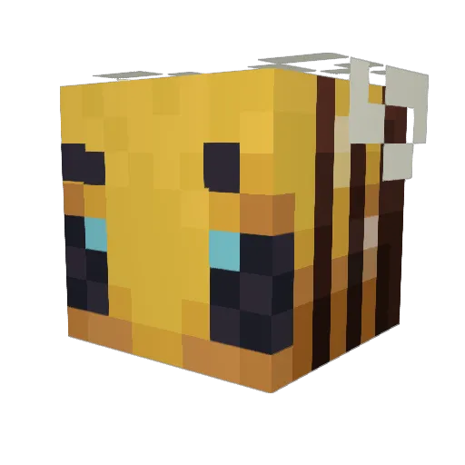 Martemon Minecraft avatar head, 3D render