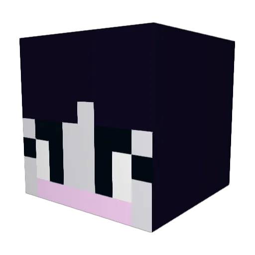 Marthussia Minecraft avatar head, 3D render