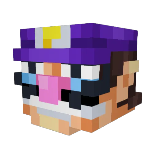 Martial_Arts12 Minecraft avatar head, 3D render