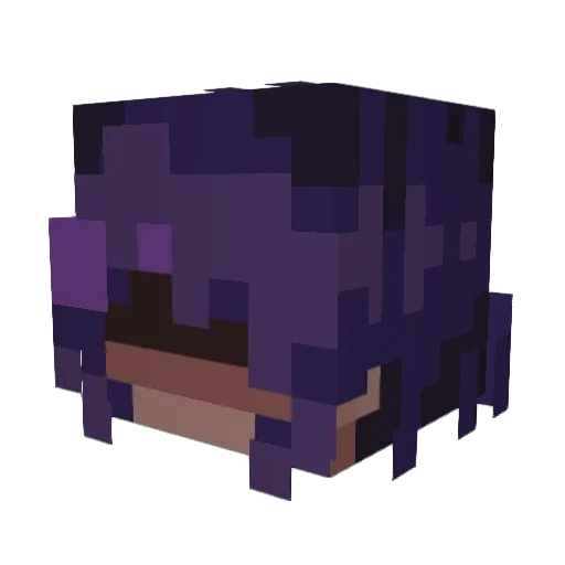 Martial_Junkrat Minecraft avatar head, 3D render