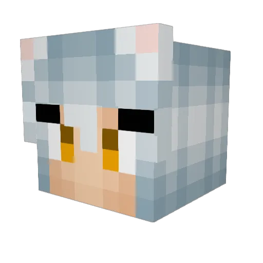 Martiin_n Minecraft avatar head, 3D render