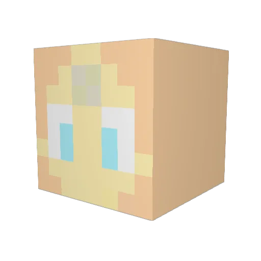 Martim_13 Minecraft avatar head, 3D render