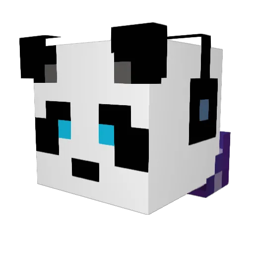 Martin01 Minecraft avatar head, 3D render