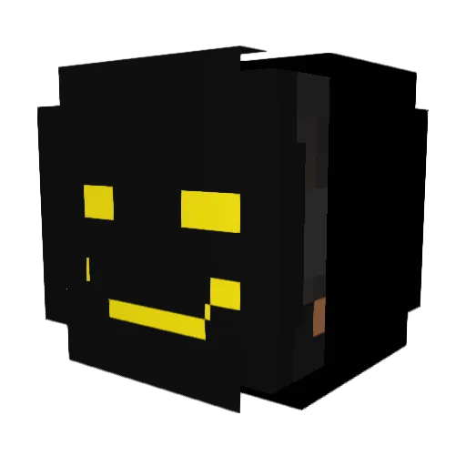 MartinB46 Minecraft avatar head, 3D render