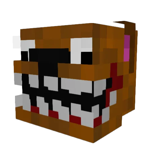 MartinSebas Minecraft avatar head, 3D render