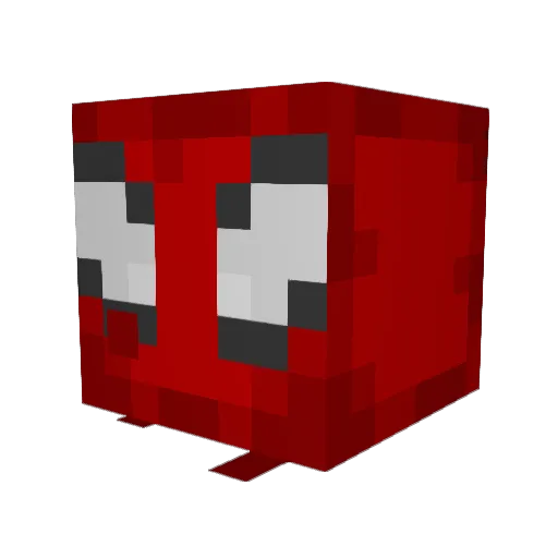 MartinZolo Minecraft avatar head, 3D render