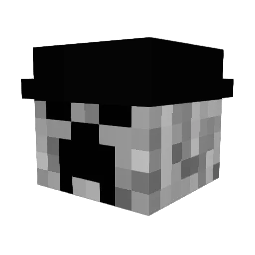 Martin_YH Minecraft avatar head, 3D render