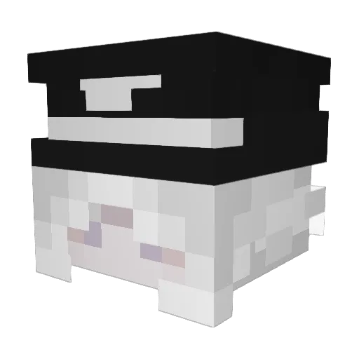 MartiniRom Minecraft avatar head, 3D render