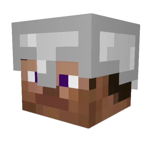 Martinmagi Minecraft avatar head, 3D render