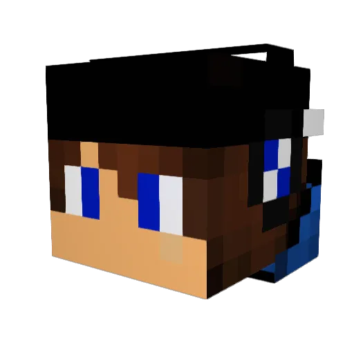 Martinmotorcros3 Minecraft avatar head, 3D render