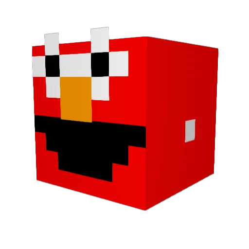 Martinseke_Z Minecraft avatar head, 3D render