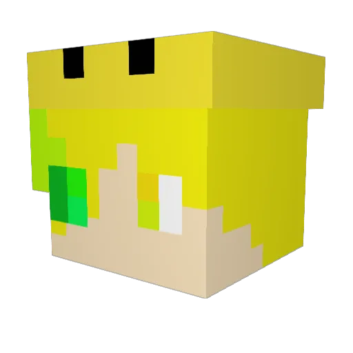 Martintang321 Minecraft avatar head, 3D render