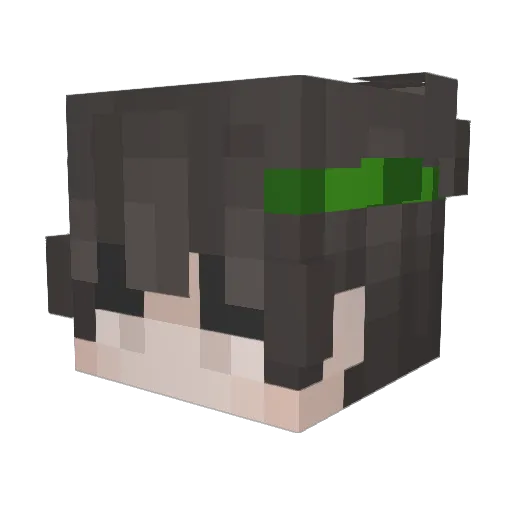 Martinzero00 Minecraft avatar head, 3D render