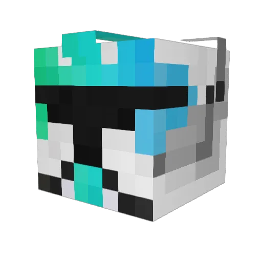 Marto_hn Minecraft avatar head, 3D render