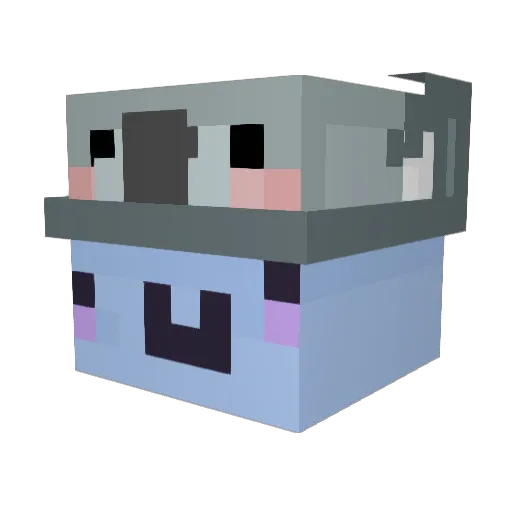 Marty0310Boy Minecraft avatar head, 3D render